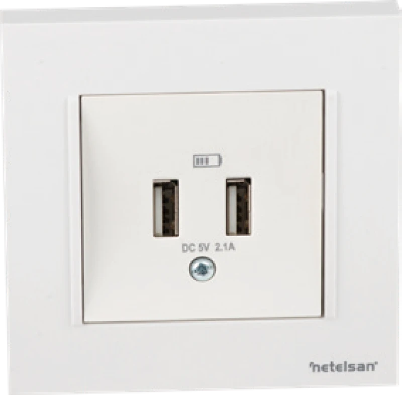 İkili USB Şarj Prizi